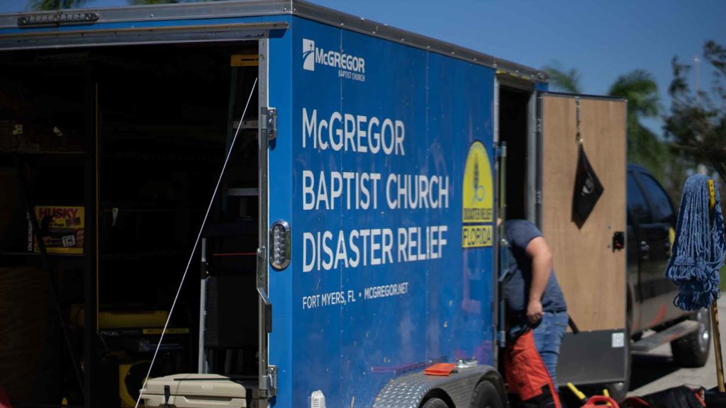 McGregor Baptist Church Disaster Recovery